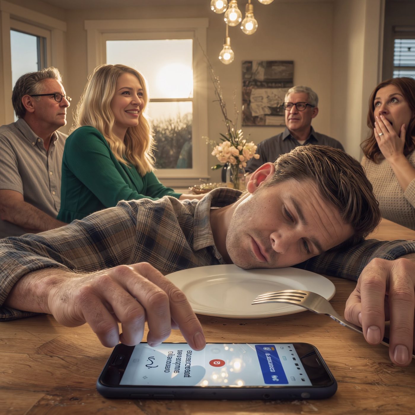 Podczas kolacji moja siostra wstała i powiedziała: „Nie jestem wdzięczna darmozjadom udającym rodzinę…