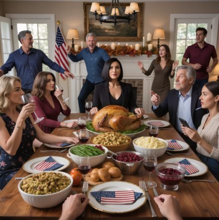 Odłożyłem widelec przy stole ciotki na Święto Dziękczynienia, podczas gdy mama śmiała się zbyt głośno i porównywała mnie do kuzyna – a potem powiedziałem jej, że anulowałem przelew hipoteczny na 1800 dolarów, który wysyłałem co miesiąc, po cichu, przez dwa lata. W sali zapadła cisza, dopóki nie zrozumiała, że ​​nie żartuję, a władza w naszej rodzinie się zmieniła. Jadalnia ciotki Elaine na przedmieściach Illinois pachniała indykiem, sosem i polerowanym drewnem, które krzyczy „tradycja”.