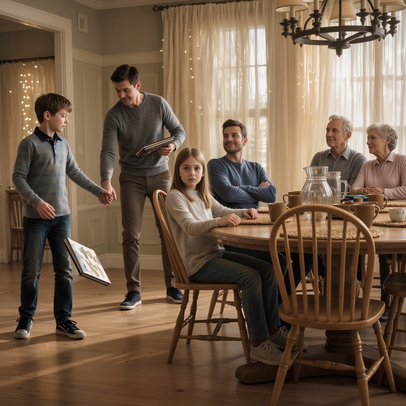 Przeproś mojego syna albo wyjdź, mój brat wybuchnął po tym, jak jego 13-letni brat został pobity