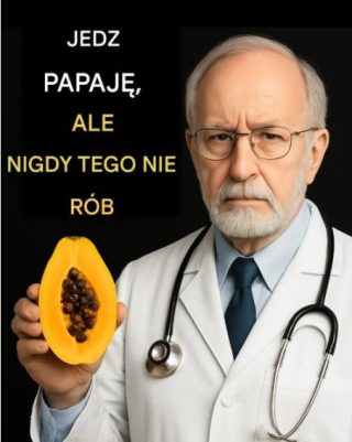 Jedz papaję, ale nigdy nie popełnił tego błędu