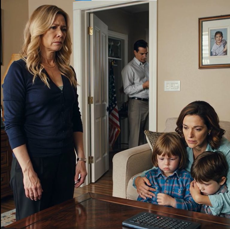 „Twoje dzieci nie są wystarczająco ważne dla urodzin mojej córki” – powiedziała mi moja siostra zza ściany salonu rodziców, podczas gdy moje sześcioletnie i czteroletnie dziecko siedziały na kanapie, starając się nie płakać. Tej nocy mój cichy mąż pocałował je w czoło, otworzył telefon w naszej małej kuchni w Denver i wykonał jeden spokojny telefon, który starł uśmiechy z twarzy mojej rodziny i na zawsze zmienił sposób, w jaki traktowali nasze dzieci.