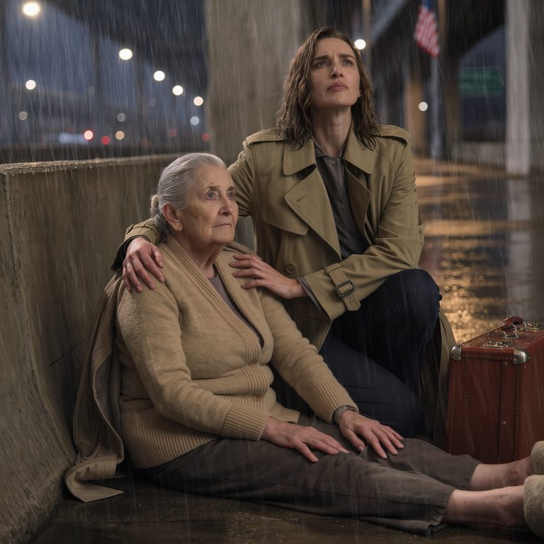 Kiedy miałem 72 lata, mój syn nazwał mnie „ciężarem” i wyrzucił moją walizkę na deszcz… Następnego ranka moja bogata siostra niespodziewanie znalazła mnie skuloną pod mostem – zabrała mnie prosto nad morze, a zaledwie kilka dni później wróciły ze śmiechem, jakby nic się nie stało…