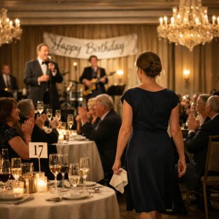 Na trzydziestych piątych urodzinach mojego syna wziął mikrofon i ogłosił: “To przyjęcie zostało w całości opłacone przez mojego przyszłego teścia. Moja matka w ogóle nic nie wniosła.”