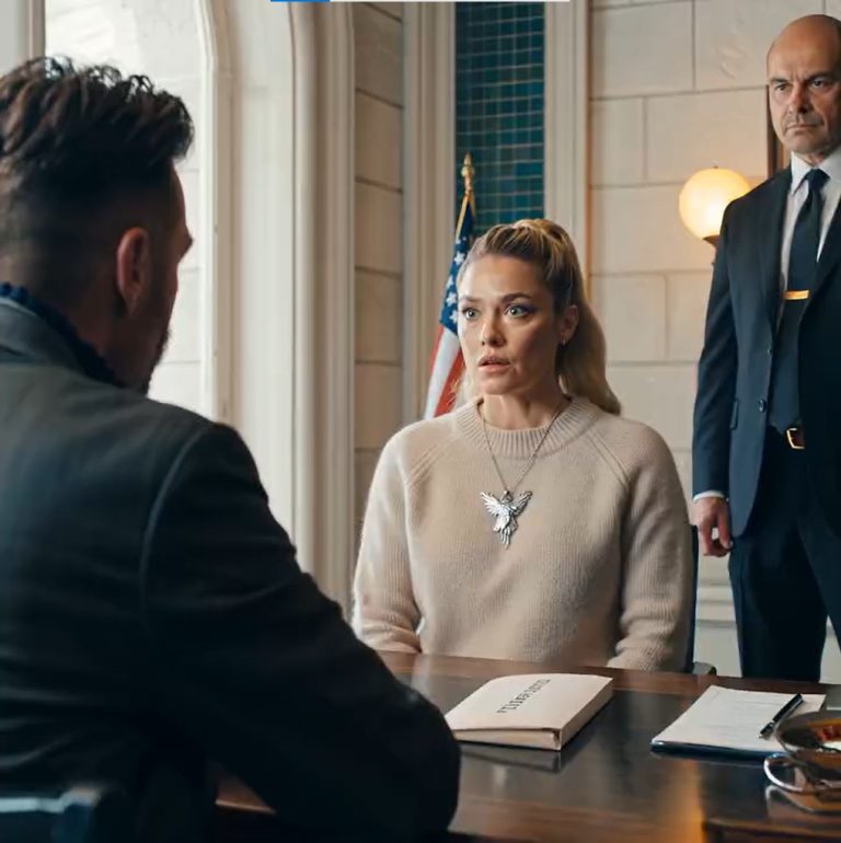 Mój chłopak namówił mnie na wyjazd za granicę – tylko po to, by wpędzić mnie w sytuację, której nigdy bym się nie spodziewała. Kiedy mężczyzna siedzący naprzeciwko nas sięgnął po kopertę, jego wzrok padł na srebrny wisiorek z feniksem na mojej szyi. Zamarł z nieodgadnionym wyrazem twarzy i zapytał: „Jak ma na imię twoja matka?”.