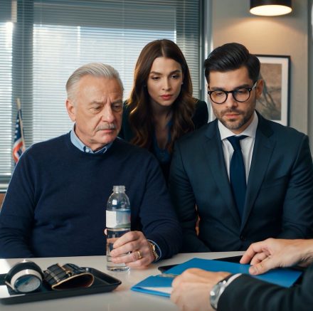 Mój syn podał mi szklankę wody na Boże Narodzenie… a godzinę później znalazłem powód, dla którego chciał, żebym zniknął z obrazu, wart 2 miliony dolarów