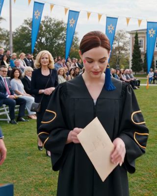 Na moim ukończeniu studiów ojciec oznajmił, że mi przerywa. „I tak nie jesteś moją prawdziwą córką”. Sala zamarła. Uśmiechnęłam się, podeszłam do podium i powiedziałam: „Skoro dzielimy się sekretami DNA”. Wyciągnęłam kopertę. Twarz jego żony zbladła, gdy wyjawiłam…