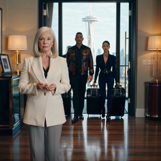 Sześć miesięcy temu mój syn wyrzucił mnie z mojego własnego domu, jakbym była nikim… dziś pojawił się w moim penthousie z walizkami i uśmiechem, mówiąc: „Przyjechaliśmy się wprowadzić”, a potem zamarł w chwili, gdy zobaczył, co zbudowałam bez niego.