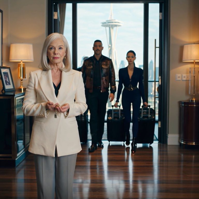 Sześć miesięcy temu mój syn wyrzucił mnie z mojego własnego domu, jakbym była nikim… dziś pojawił się w moim penthousie z walizkami i uśmiechem, mówiąc: „Przyjechaliśmy się wprowadzić”, a potem zamarł w chwili, gdy zobaczył, co zbudowałam bez niego.