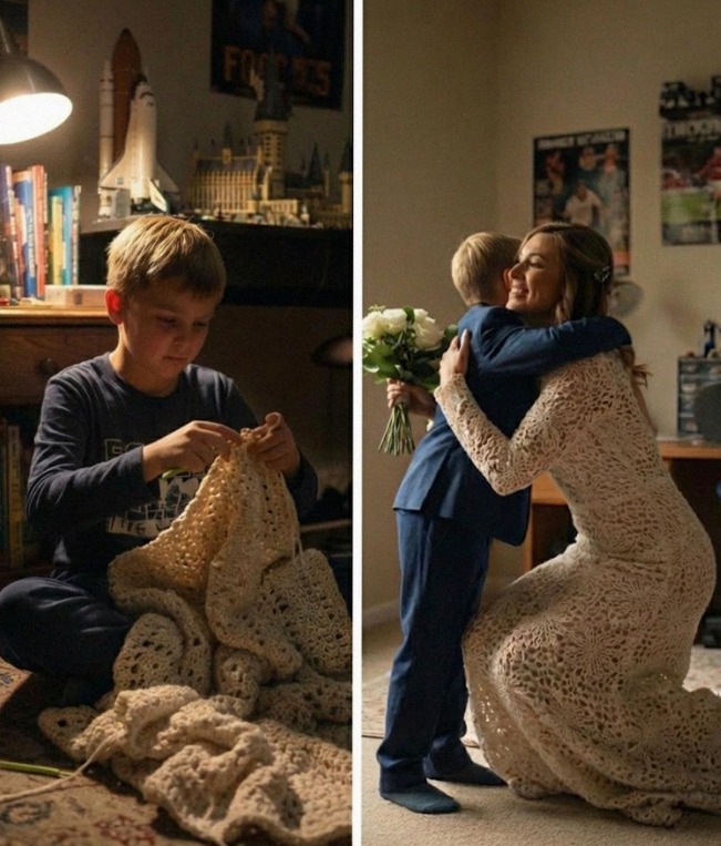 Szydełkowa suknia i prawdziwe znaczenie rodziny