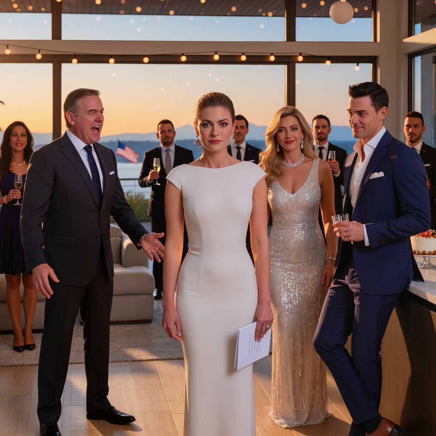 „Dopóki nie przeprosisz macochy, nie wejdziesz do środka” – warknął mój tata przed całą rodziną…