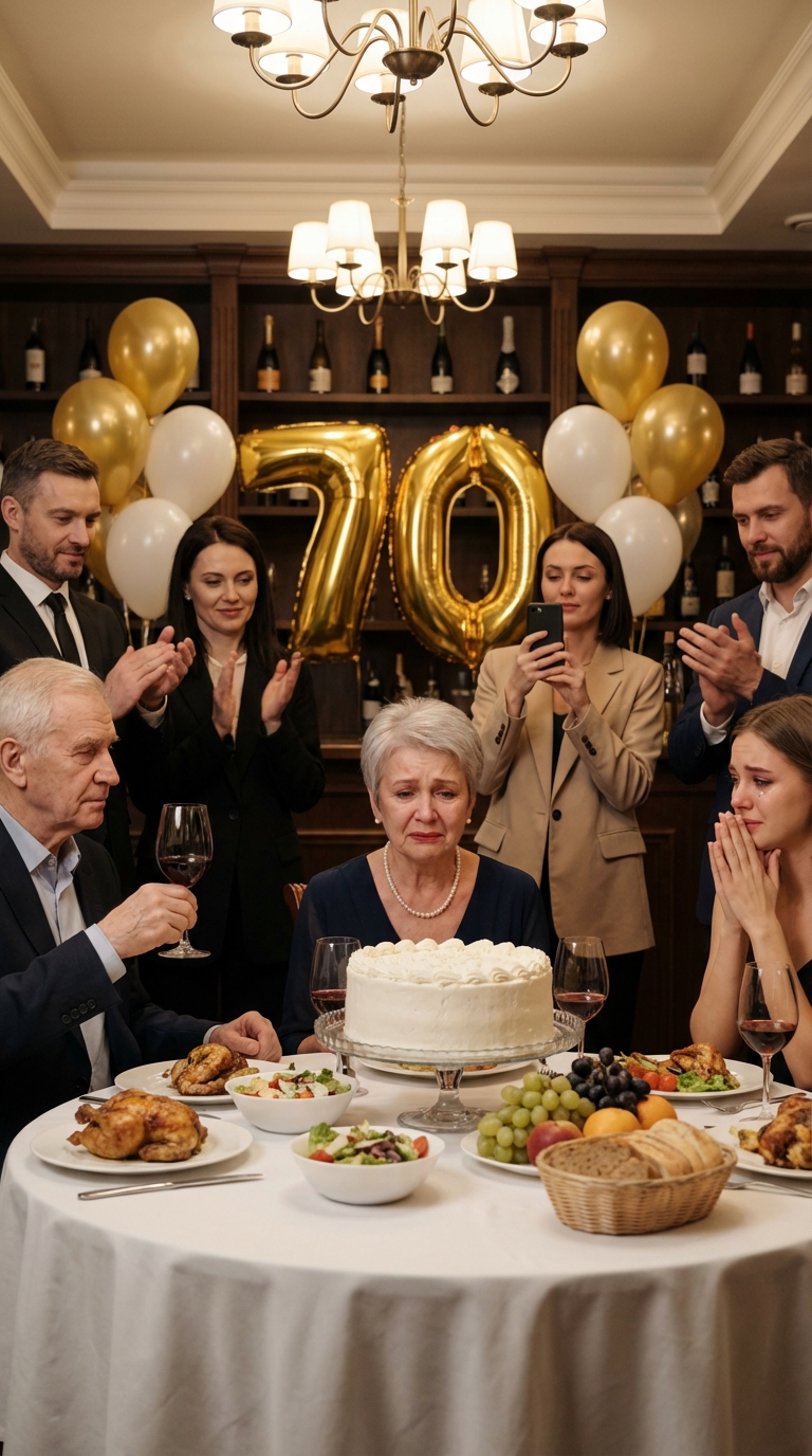 W moje siedemdziesiąte urodziny mąż ogłosił, że odchodzi. Nigdy nie wyobrażałam sobie, że ktoś będzie bił mu brawo. A tym bardziej, że to będą moje własne córki.