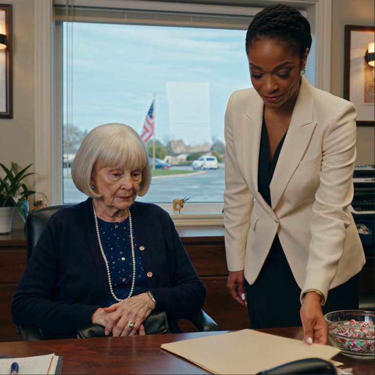 „Teraz, kiedy twój mąż odszedł, opłakuj go, spakuj walizki i nigdy nie wracaj” – powiedziała moja synowa przy obiedzie. Mój syn tylko się uśmiechnął i skinął głową. „Ten dom i tak nigdy tak naprawdę nie był twój”.