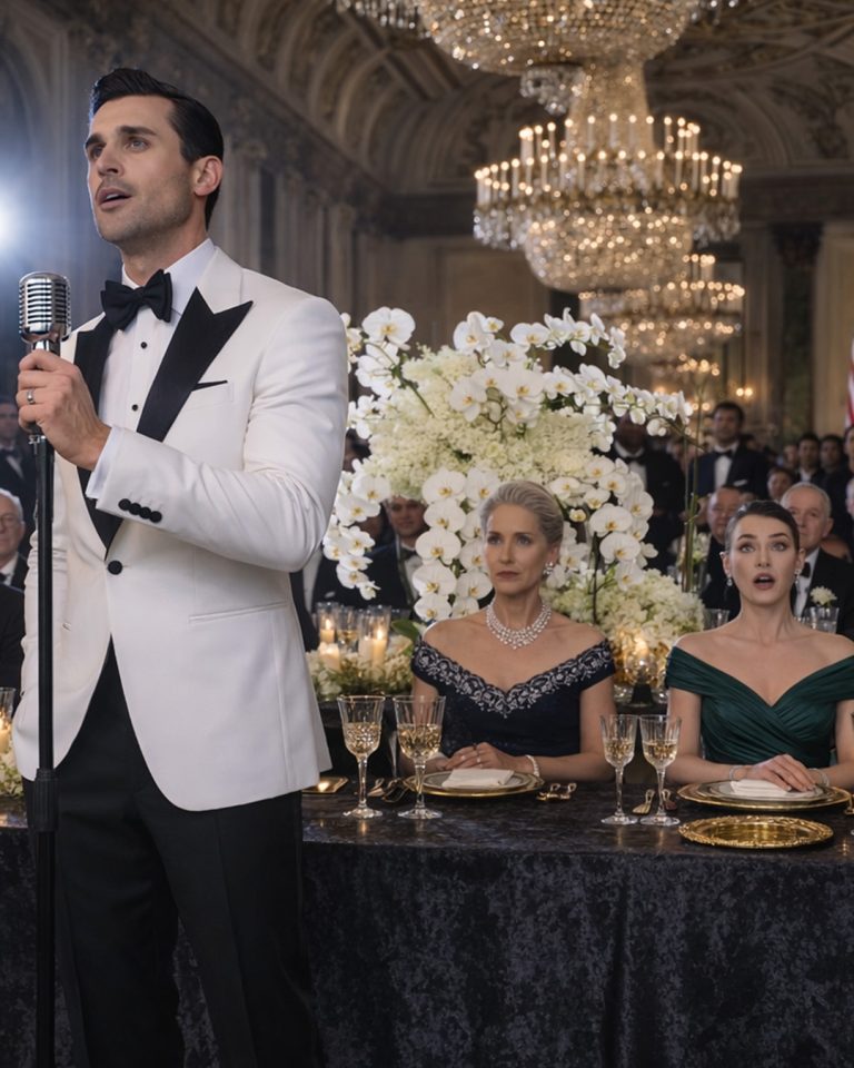 Na weselu moja siostra publicznie mnie wyśmiała przed wszystkimi gośćmi, nazywając mnie „samotną matką, której nikt nie chce”. Byłam oszołomiona, gdy mama dodała: „To zepsuty towar”. W tym momencie pan młody wstał i chwycił mikrofon. Nie patrzył na pannę młodą. Spojrzał prosto na mnie i powiedział coś, co uciszyło całą salę.