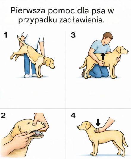 Pies się zakrztusił? Szybki poradnik pierwszej pomocy