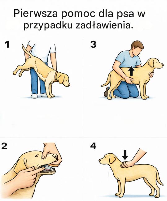 Pies się zakrztusił? Szybki poradnik pierwszej pomocy