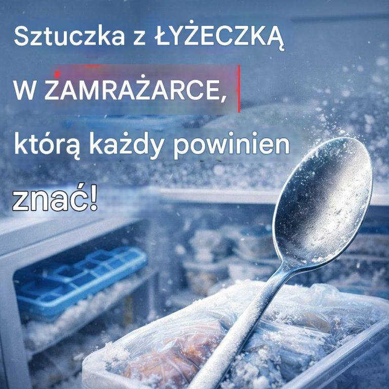 Prosty trik z łyżką w zamrażarce, który może uratować Twój dzień — a prawie nikt o nim nie wie.