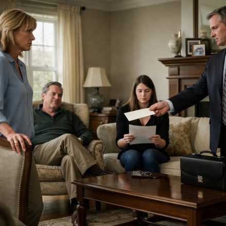 Przez dziesięć lat opiekowałam się teściową. Po jej pogrzebie wróciłam do domu i zastałam męża, jego siostrę i prawnika czekającego. Odczytano testament: dom dla Ryana, 5 000 dolarów dla mnie — za moją ‘usługę’ — i 48 godzin na wyjazd. Wyszedłem w milczeniu. Trzy dni później otworzyłem kopertę, którą dała mi przed śmiercią — i wszystko się zmieniło.