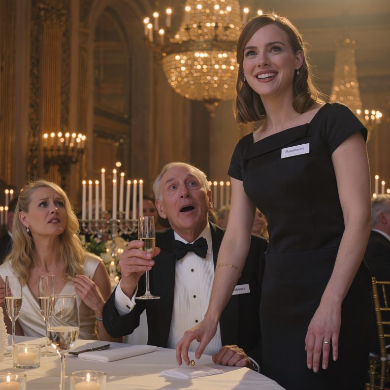 Na drugim ślubie mojego taty na mojej piersi widniał napis „Gosposia”. Jego nowa żona uśmiechnęła się złośliwie: „Jesteś po prostu…”