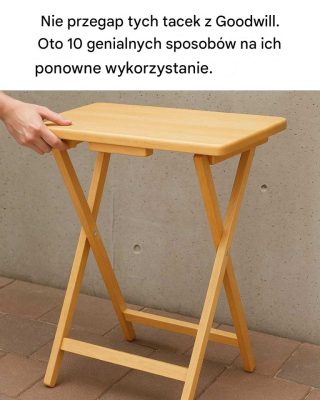Nie zapominaj o tych tacach z Goodwill. Oto 10 genialnych sposobów na ich ponowne wykorzystanie