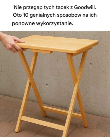 Nie zapominaj o tych tacach z Goodwill. Oto 10 genialnych sposobów na ich ponowne wykorzystanie