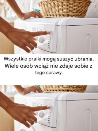 Jak wysuszyć ubrania w pralce bez suszarki