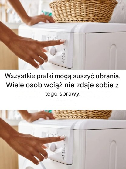 Jak wysuszyć ubrania w pralce bez suszarki
