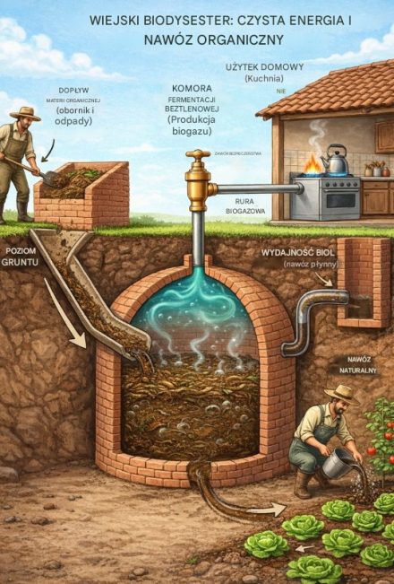 Biogaz i biol – jak odpady zasilają dom i ogród