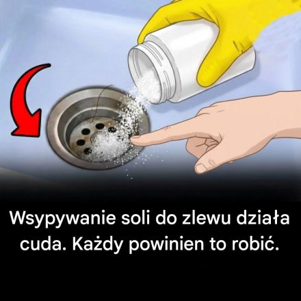 Zalety wsypywania soli do zlewu