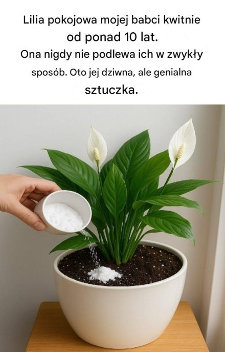 Sekret pielęgnacji Peace Lily: Zapomnij o wodzie — używaj jej zamiast tego dla trwałego piękna