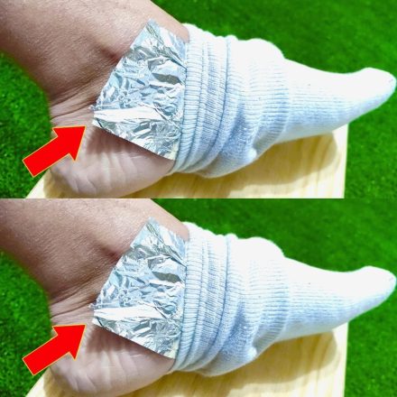 Załóż folię aluminiową na stopy i przestań wydawać pieniądze