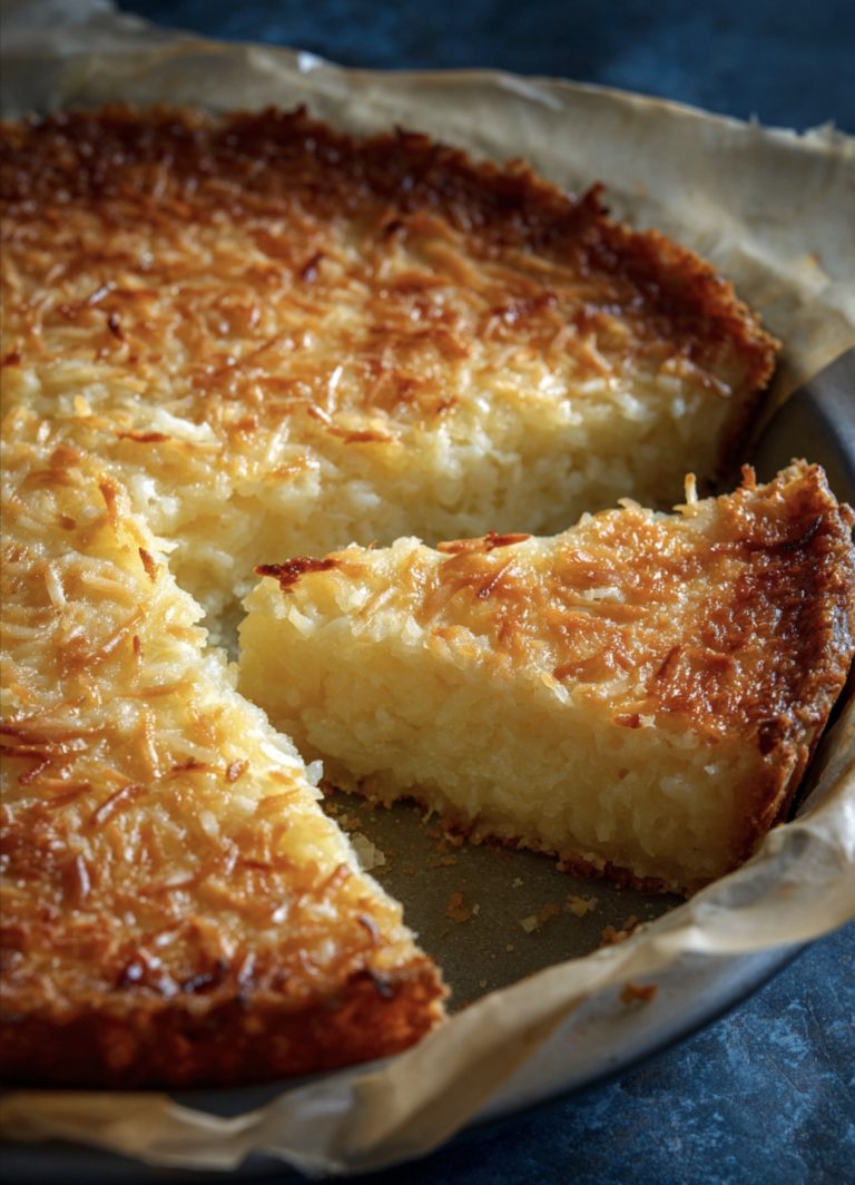 Proste ciasto z kokosowym rumem