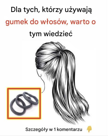 Gumki do włosów mogą powodować…