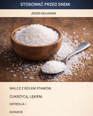 Spożywaj przed snem: jeden ze składników w walce z bólem kości, cukrzycą, lękiem, depresją i zaparciami