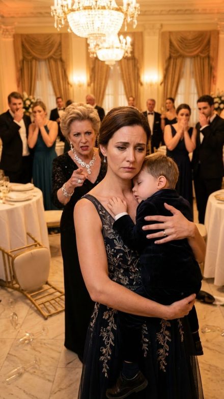 Nigdy nie powiedziałem rodzicom, że to ja zainwestowałem 500 milionów dolarów, żeby uratować ich podupadającą firmę. Moja siostra przypisała sobie zasługi, twierdząc, że sfinalizowała transakcję. Podczas gali zwycięstwa mój pięcioletni synek niechcący wylał wodę na sukienkę. Uderzyła go tak mocno, że stracił przytomność. Mama prychnęła: „Ty niezdarny spekulancie! Zabierz chłopca i odejdź!”. Dałem im ostatnią szansę na przeprosiny. Zamiast tego krzyknęli: „Twoja siostra nas uratowała! Jesteś tylko ciężarem!”. Potem zwrócili na mnie uwagę. „Witaj, nasz prezesie…”. To, co zrobiłem, całkowicie zrujnowało ich świat.