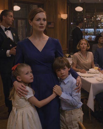 W rodzinnej restauracji moja siostra uśmiechnęła się krzywo: „Idź usiąść gdzie indziej – ten stolik jest dla prawdziwej rodziny”, po czym mama wskazała na banknot 3690 dolarów i powiedziała: „Oddaj jej”, ale kiedy moje dzieci szepnęły: „Mamo, zrobiliśmy coś złego?”, wstałam i powiedziałam jedną kwestię, która sprawiła, że ​​wszyscy pobiegli z powrotem do środka