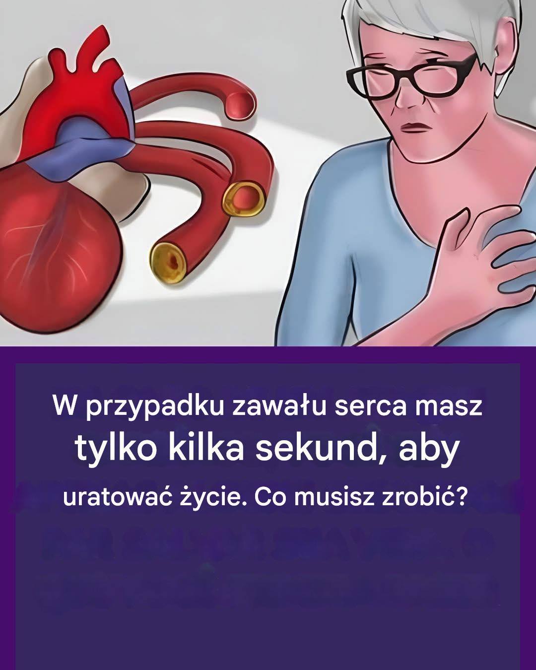 Zawał serca: co zrobić, aby uratować życie w pierwszych sekundach zawału serca?