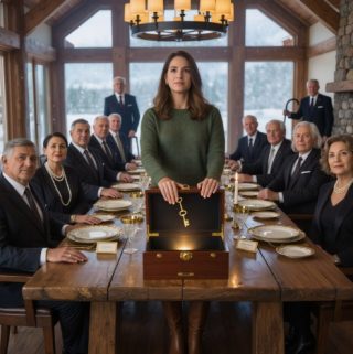 zawsze sadzali mnie przy stole dla dzieci — aż do czasu, gdy przyniosłam na Święto Dziękczynienia zamknięte pudełko i miejsce na czele grupy się przesunęło