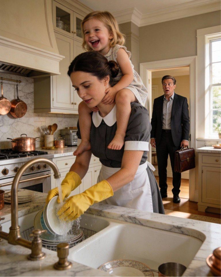 Miliarder wrócił do domu wcześniej i to, co zobaczył, niemal go załamało.