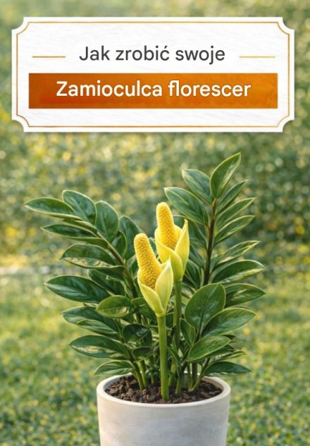 Jak pobudzić kwitnienie zamiokulkasa