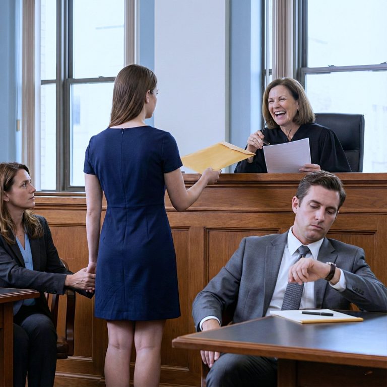 Przez 6 lat płaciłam za jego studia medyczne, a potem się ze mną rozwiódł – aż do momentu, gdy sędzia otworzył moją kopertę