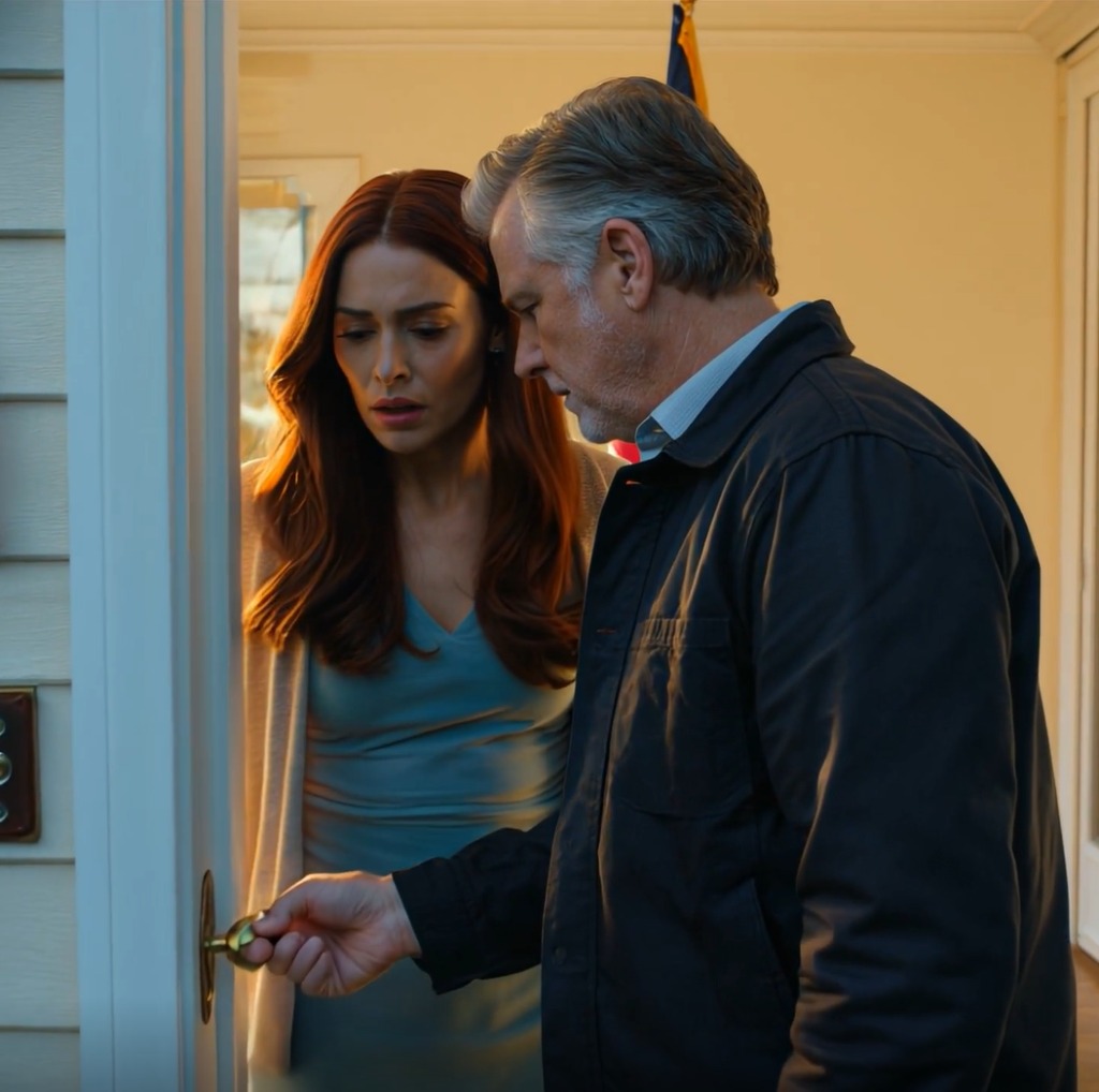 Mój tata zapomniał się rozłączyć. Słyszałem każde słowo: „Ona jest ciężarem”. Milczałem. Sprzedałem swój dom za 980 tys. dolarów. Przelałem wszystko. Zniknęli. Wrócili z Europy, uśmiechając się – aż klucz przestał pasować. Dom? Pusty. Notatka? „Niespodzianka. Ciężar to zrobił”.