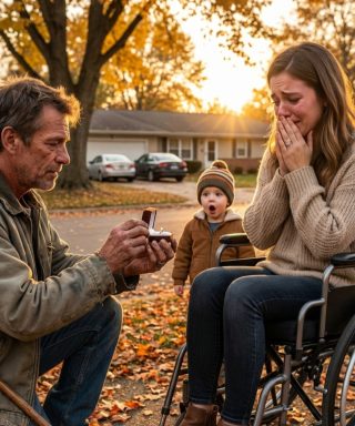 „Przepraszam” – powiedziała, wskazując na swój wózek inwalidzki. Ale to, co nastąpiło później, nie było litością – to był wybór. I ten wybór poprowadził ich oboje ku przyszłości jaśniejszej, niż się spodziewali.