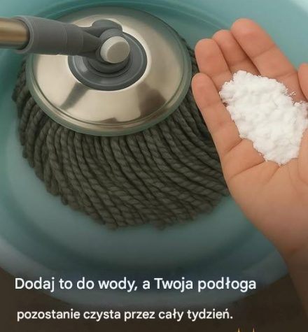 Domowy trik na czyste podłogi przez cały tydzień