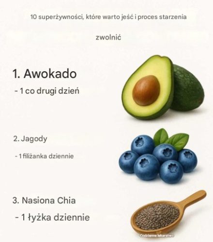 10 superfoods, które wspierają młodszy wygląd