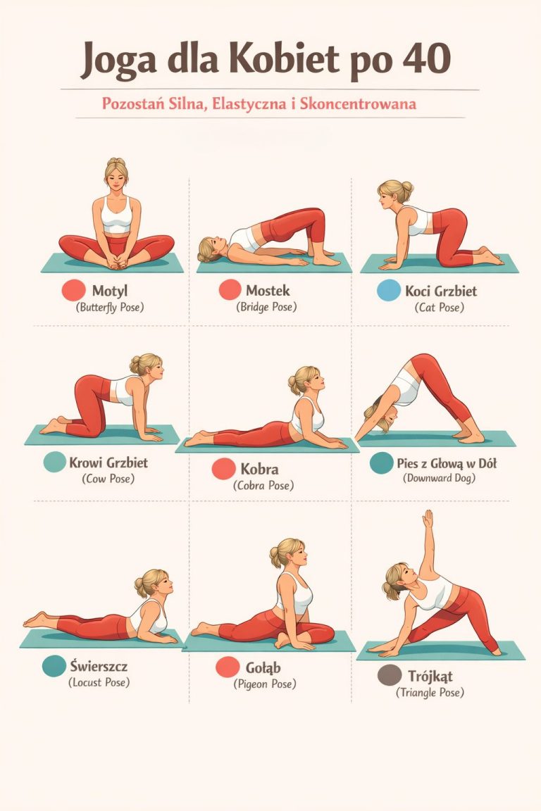 Joga dla kobiet po 40 – praktyczny przewodnik