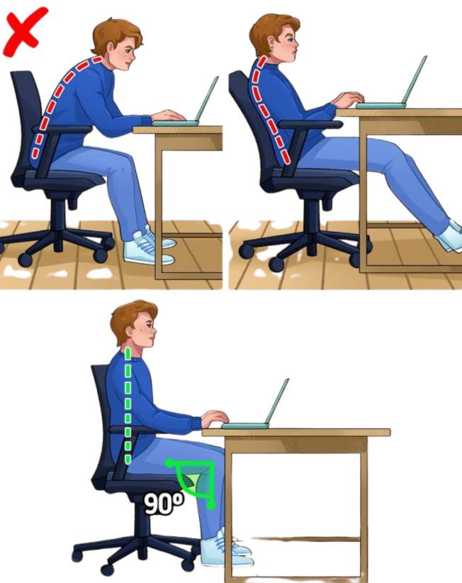 Ergonomia przy biurku – 5 złotych zasad prawidłowej postawy siedzącej