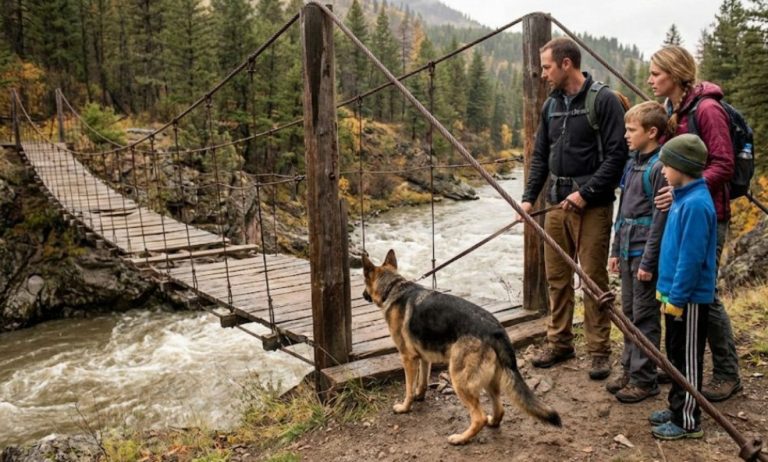 : Pies odmówił wejścia na most. I uratował nam życie