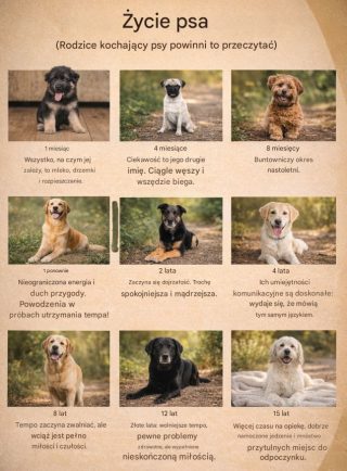 Życie psa krok po kroku – jak przeżyć każdą fazę
