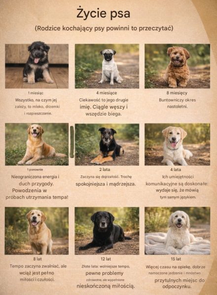 Życie psa krok po kroku – jak przeżyć każdą fazę