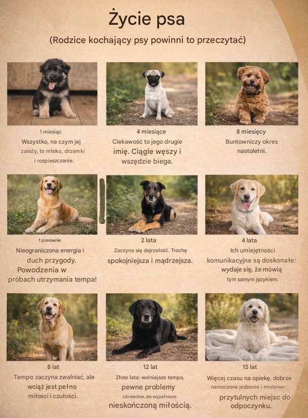 Życie psa krok po kroku – jak przeżyć każdą fazę